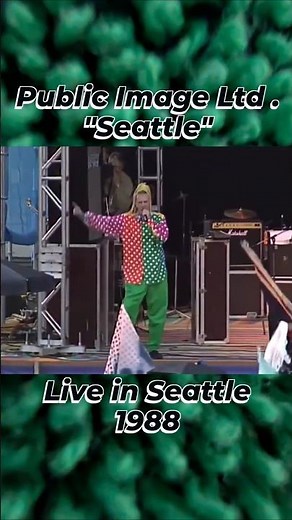 Public Image Ltd. - "Seattle" live in Seattle (1988) #pil #johnlydon #publicimageltd #postpunk