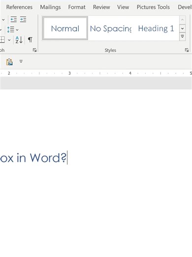How to Move Text Box in Word
