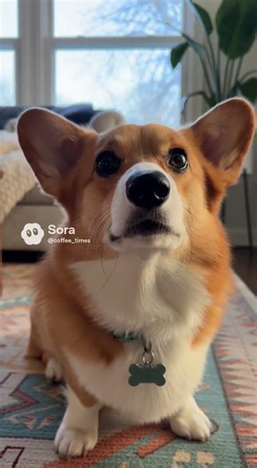 【爆笑】吠えようとしたら「しゃっくり」が出た犬 / Corgi Tries to Bark, Gets a Hiccup Instead #shorts