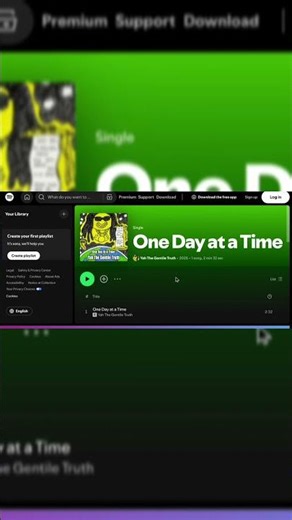 Stream #New "One Day At A Time" #Spotify #Distribution #Tunecore #Stream #Subscribe #Sub #Radio