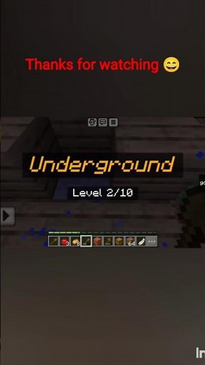 one block part- 4 .level 2/10 underground 🥳🥳
