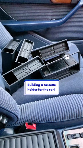 DIY Car Cassette Holder Tutorial