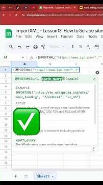 XPath for Google Sheets — Extract Any Data from Any Website