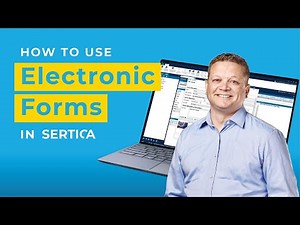 How to Use Electronic Forms | SERTICA DEMO | Ship Management Software