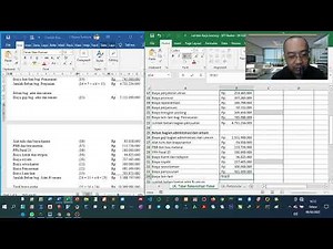 1. Proses input laporan laba rugi komersial ke tabel rekonsiliasi fiskal