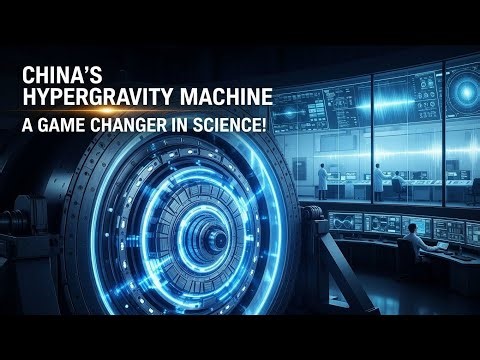 China's Hypergravity Machine: A Game Changer in Science!