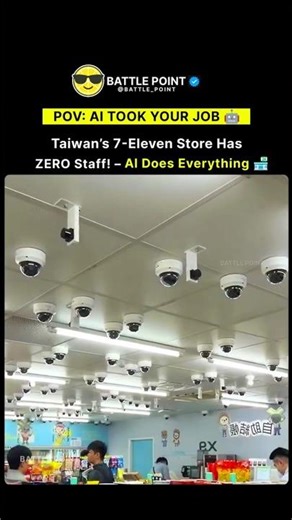 Taiwan’s 7-Eleven Store Has ZERO Staff — AI Does Everything! 🤖🏪