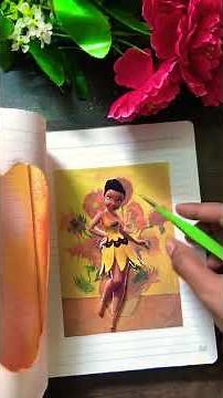 Tinker Bell Series 3 | Iridessa ✨ Light Fairy Magic #journalwithme #mindfuljournaling #viralshorts