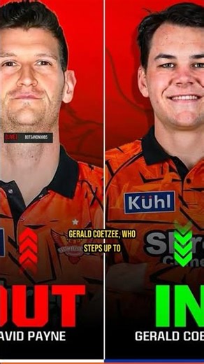 COETZEE SAVES THE DAY FOR SRH? #cricket #shorts #ipl2026 #srh #geraldcoetzee #coetzee