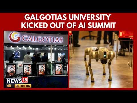 'Robot Not Ours' Galgotias University Lies Exposed At AI Summit | Unitree Go2 Robot Dog | 4K