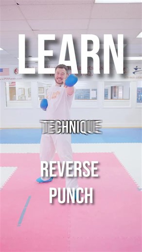 Kamran Madani on Instagram: "Train your basics! . The first technique I teach students is the reverse punch and here are the three things you need to focus on: -Link your punching elbow and your back hip -Point your back knee at the floor -lead your distance with your front leg . Let’s get it 👏🏼 #karate #punch #sensei #coach #athlete"