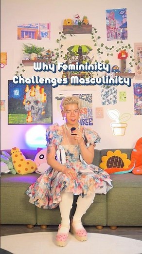 Why Femininity ALWAYS Challenges Masculinity. #shorts