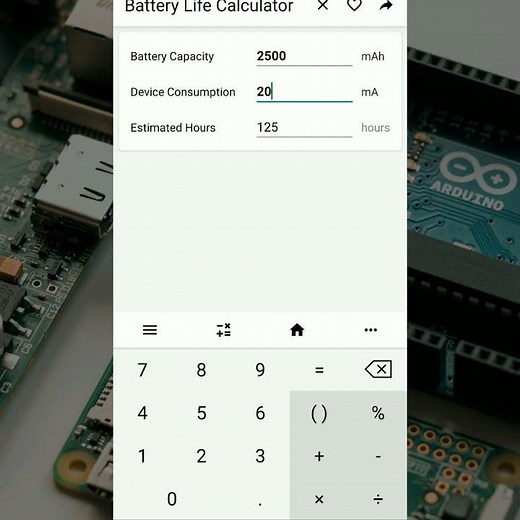 Battery Life Calculator