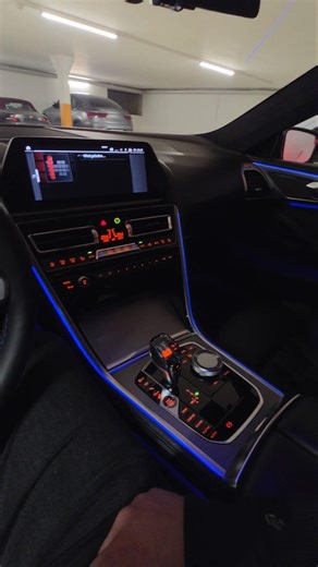 V8 Cold Start From Inside the BMW M850i