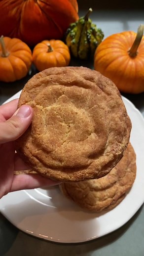 Pumpkin Spice Latte Snickerdoodle Cookies Recipe