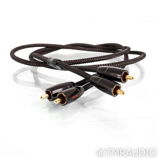 AudioQuest Big Sur RCA Cables; 1.5m Stereo Interconnect