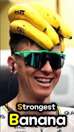 The Banana Helmet Worn by the World’s Best Cyclist #Tadej Pogačar #MET Trenta 3K Carbon MIPS 🚲