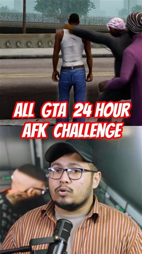 GTA তে ২৪ ঘণ্টা এক জায়গায় দাঁড়িয়ে থাকলে কী হয় 😂🔥 (All GTA AFK Test)
