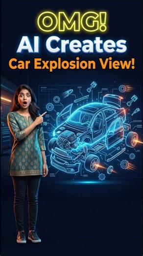 How to Create Car Exploded View Animation with AI