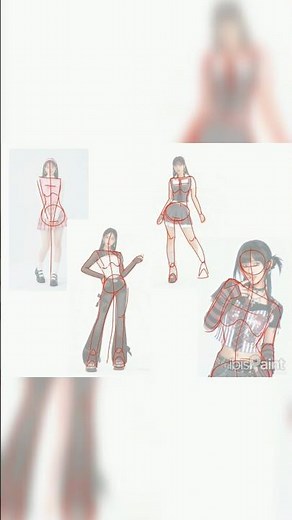 Speed draw of the tutorial i made 🙆🏻‍♀️ #art #draw #oc