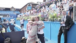The 1997 final at The Queen's Club was between Mark Philippoussis and Goran Ivanisevic. It is remembered for 14-year-old ball-girl, Amy Kavanagh. 20 years on, she returned to The Queen's Club for the first time since that day. | HSBC Championships