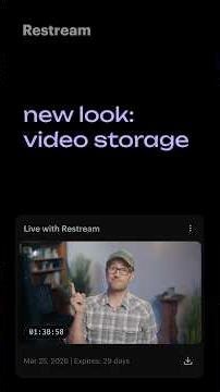 Restream Storage Update: Faster Media Management, Clips, Scheduling & More (2026)