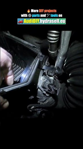 Quick Cleaning of MAF Sensor in Audi A6 C6 2.0 TFSI EA113 #AudiA6C6 #Audi #ea113