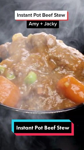 First Post!! Amy Jacky Instant Pot Beef Stew ❤️😋. #instantpot #instantpotrecipes #instapot #instapotrecipes #recipes