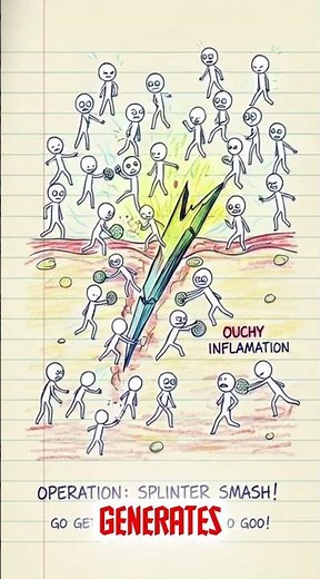 Splinter Removal Natural Exit #SplinterRemoval #SkinHealth #BodyFacts