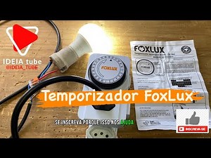 How to configure the FoxLux Analog Timer