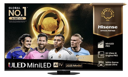 Hisense unveils this year's top Mini-LED and OLED TVs for the U.K.