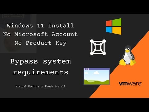 Installing Windows 11 with no Microsoft account or system requirements (VM, Hypervisor) - Oct 2025