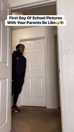 First Day Of School Pictures With Your Parents Be Like! 😂😭📚#reelsviral #comedy | Johnathan Jon-Jon Harris