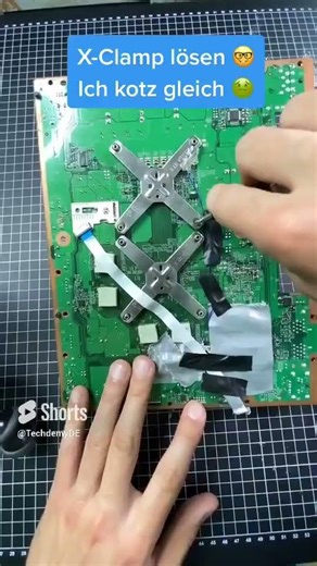 Xbox 360 Platinenreinigung Teil2