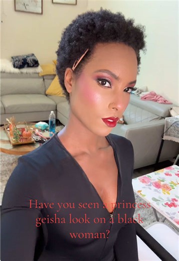 Princess Geisha Look: Unique Makeup Inspiration