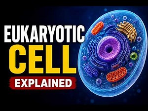 🧫 Eukaryotic Cell Made Easy | Cell Structure, Organelles & Examples