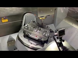 Mesmerizing 5 Axis CNC Machining Tool Path