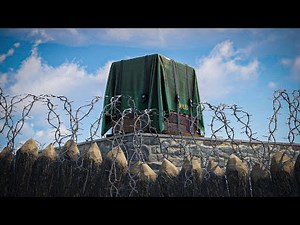 it landed in their compound...