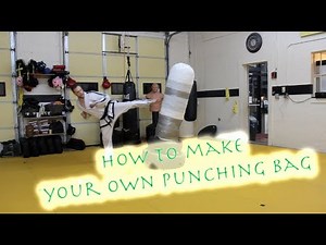 How to make a free standing punching bag