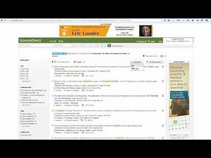 Searching Sciencedirect