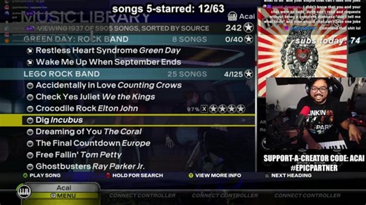 I WILL 5 STAR EVERY PRO KEYS SONG ON RB3