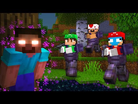 Hunting Herobrine in Minecraft…