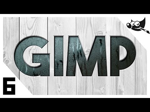 GIMP 2.10 Efectos de texto ▶▶ 6. Letras grabadas sobre cualquier material