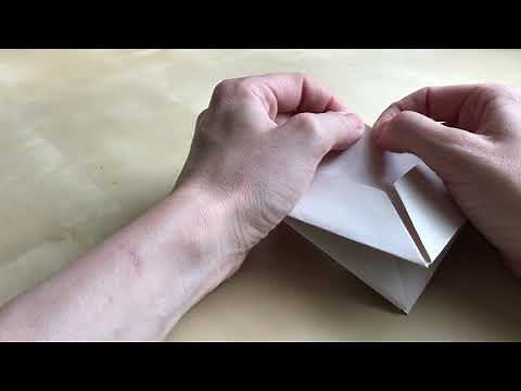 Hajó hajtogatás papírból, nagyon könnyű / How to make a paper boat