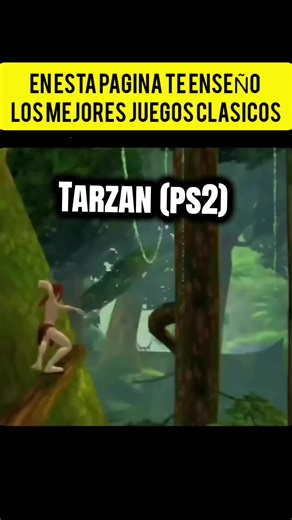 🌿🐒 Tarzán (PS2) – Aventuras salvajes sin pausa Tarzán no te daba descanso. Era velocidad, saltos imposibles y reflejos constantes en una jungla que no perdonaba errores. Cada nivel te obligaba a moverte sin parar, encadenando lianas, plataformas y enemigos mientras la música y el ritmo te empujaban hacia delante. No era solo correr y saltar: era aprender el terreno, medir cada salto y reaccionar en el aire. La sensación de fluidez, de ir siempre hacia adelante, hacía que cada fase se sintiera 