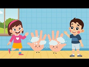 🧼 Handwashing Song for Kids | Fun & Easy Hygiene Song | Omu Kids