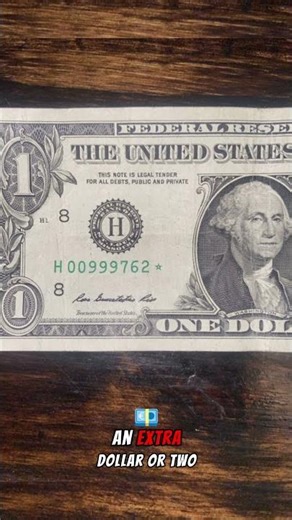 Don’t Spend This $1 Bill! 👀 Star Note Could Be Worth $40+ #coin