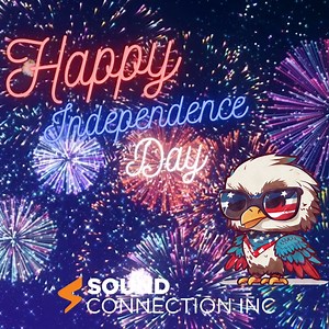 We want to wish everyone a Happy 4th of July!! Have fun, stay safe and crank it up to 11 today! All three locations are closed today, but stop by or give us a call tomorrow 🤘🦅 | Sound Connection Inc.