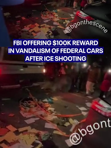 The FBI is offering a reward of up to $100,000 for information after