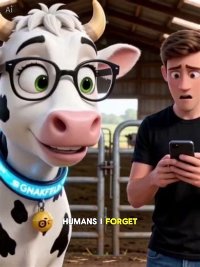 This Collar Knows Everything About Your Cow 😳 #ai #aiexplained #artificialintelligence #learnai